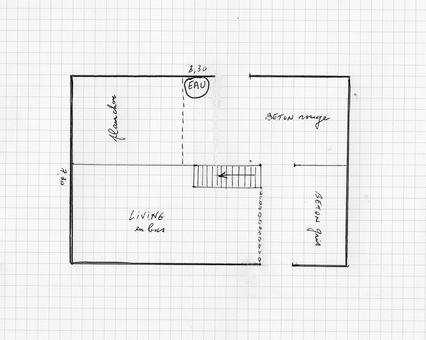 Plan de l'étage plan de l'étage