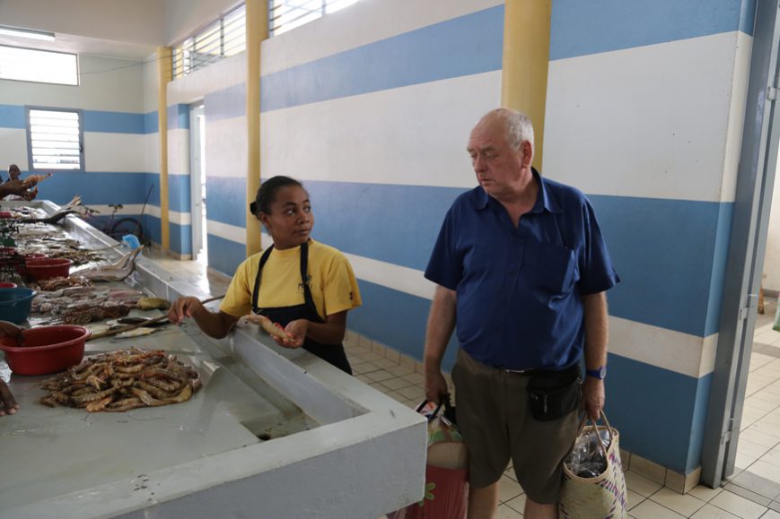 Poissons au bazar be de Tamatave